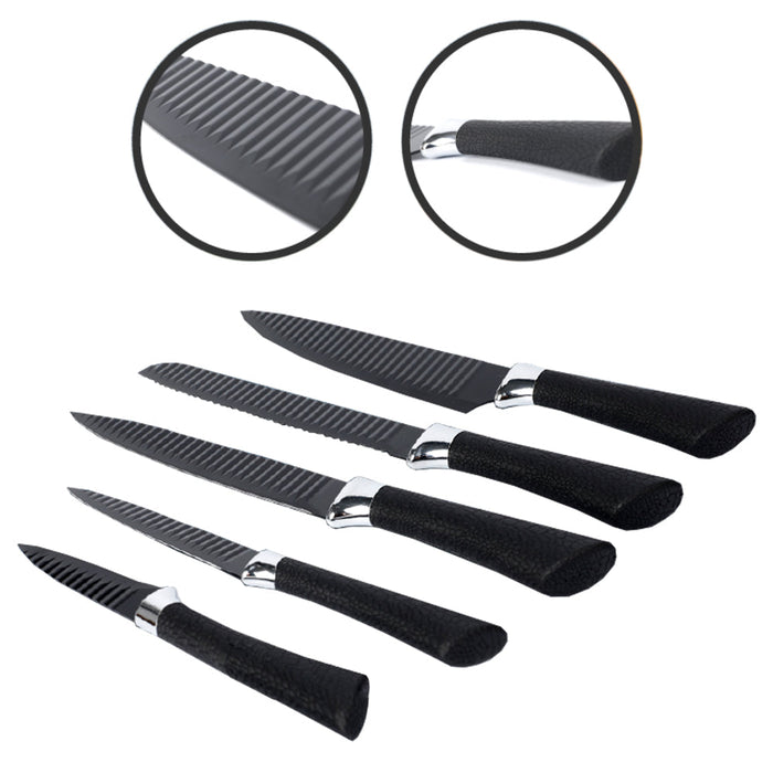 Set de 5 Cuchillos de Cocina