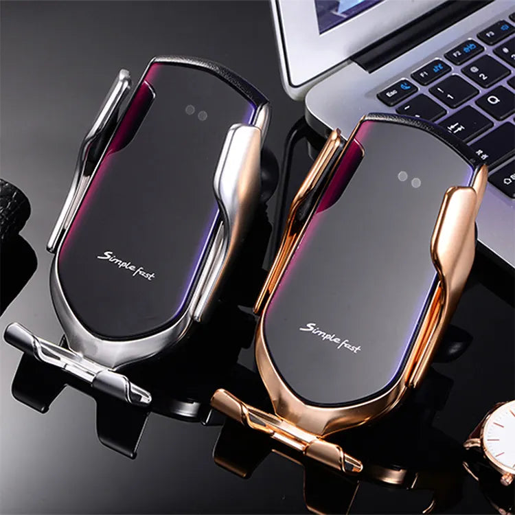 Soporte cargador inalámbrico de lujo para coche