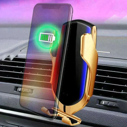 Soporte cargador inalámbrico de lujo para coche