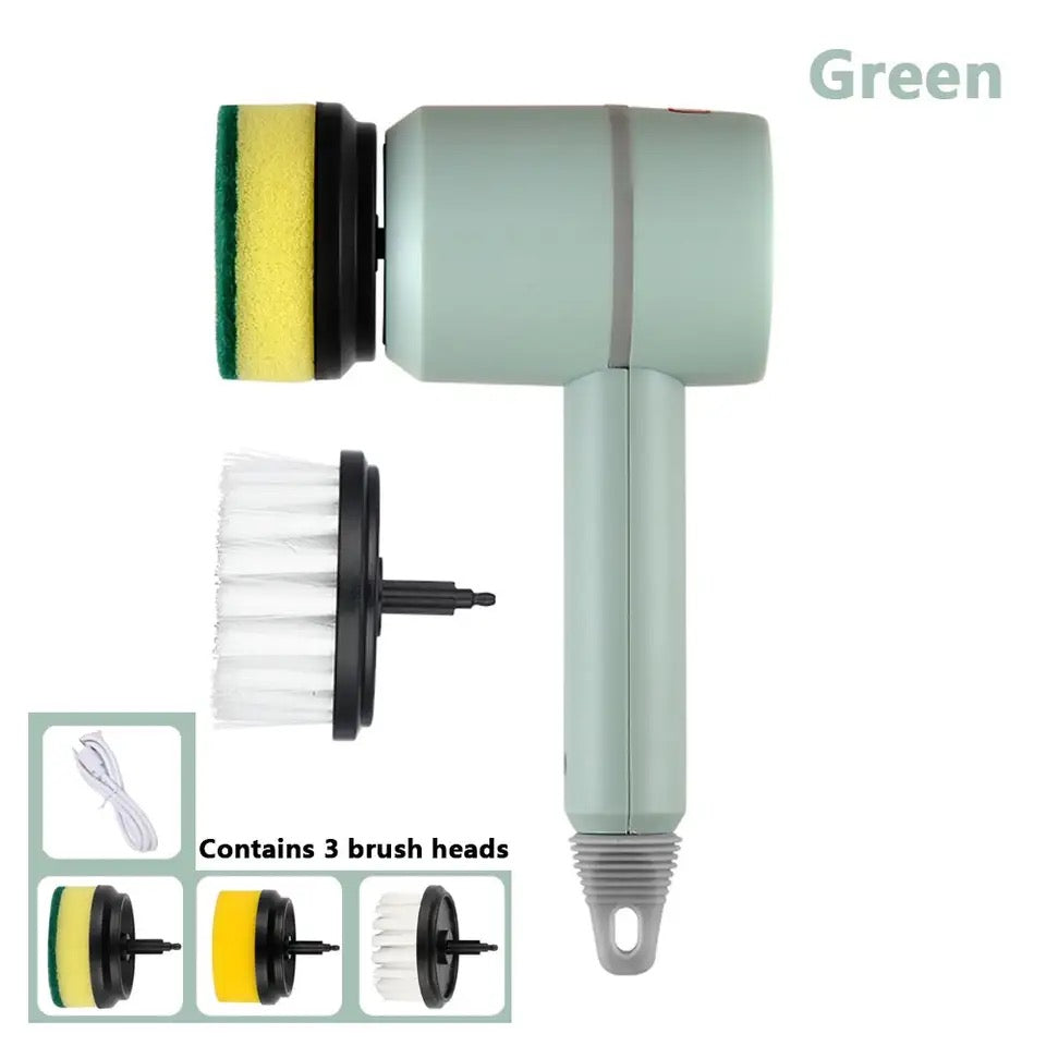 🌀 Cepillo de limpieza eléctrico multiusos 📦