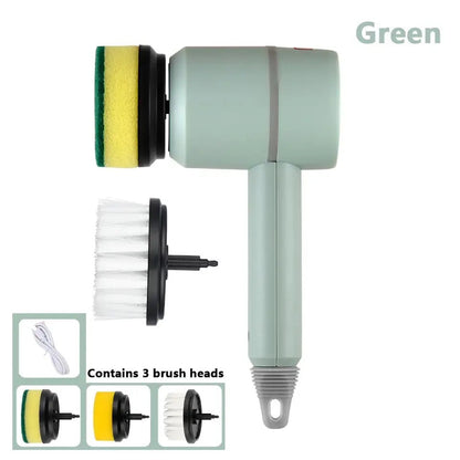 🌀 Cepillo de limpieza eléctrico multiusos 📦