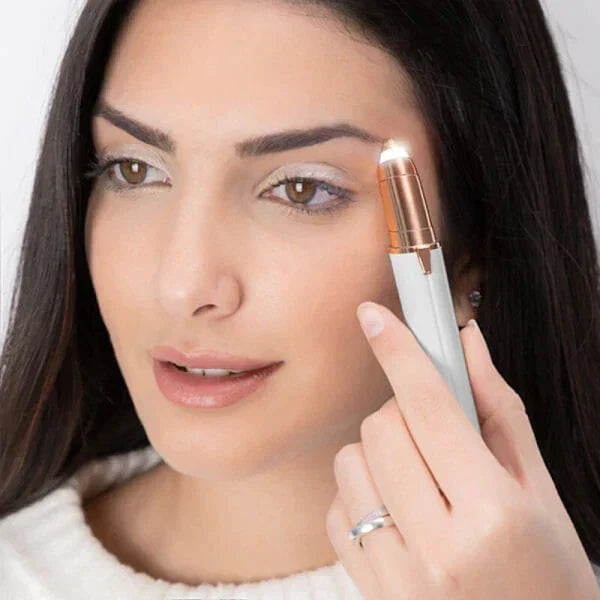 Depiladora facial de precisión sin dolor