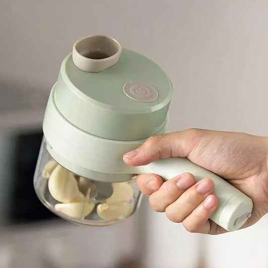 Cortador de Verduras Inalámbrico 4 en 1